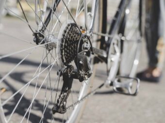 bicycle-s-detail-view-rear-wheel-with-chain-sprocket